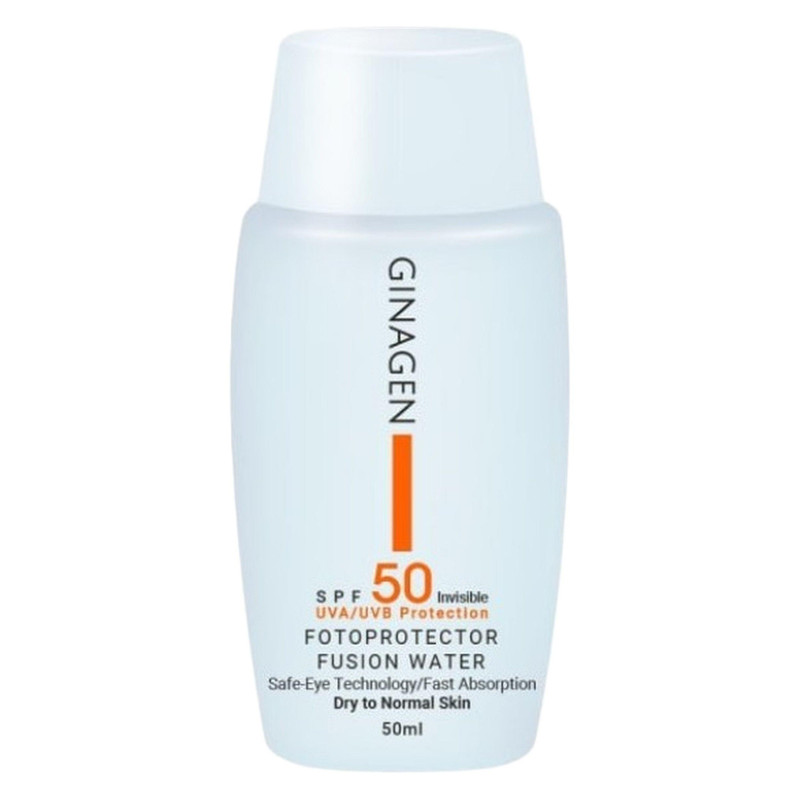 کرم ضدآفتاب بیرنگ ژیناژن مدل SPF50، مناسب پوستهای معمولی و خشک، حجم 50 میلیلیتر