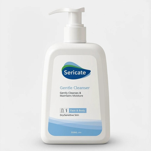 کرم شستشو سری کیت مدل Gentle حجم 500 میلی لیتر