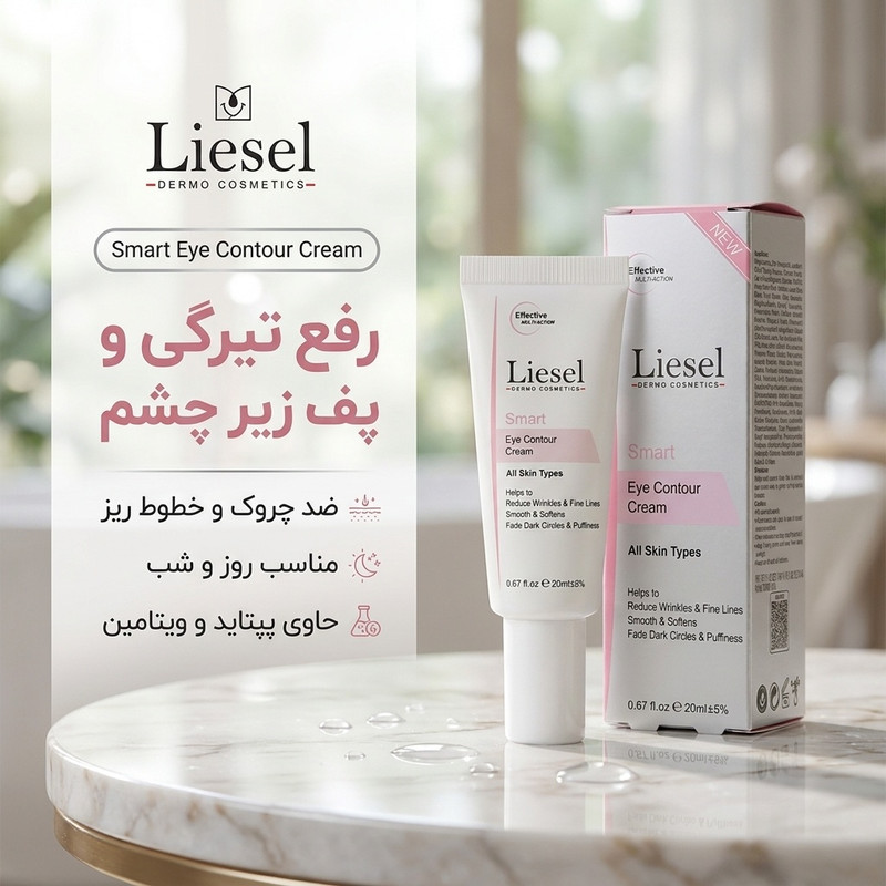 کرم دور چشم روز و شب لایسل مدل 2025 smart حجم 20 میلی لیتر