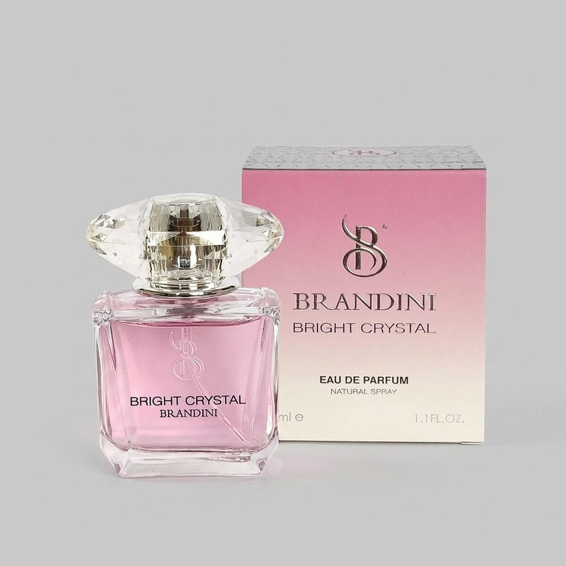 عطر جیبی زنانه برندینی مدل Crystal bright حجم 33 میلی لیتر