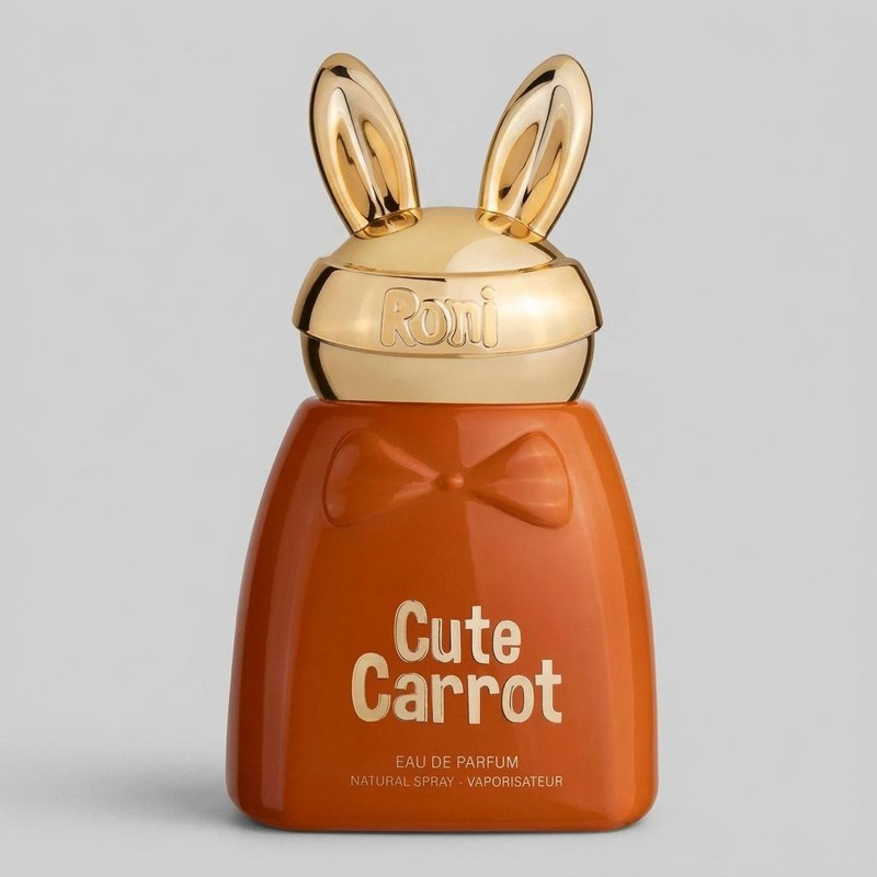ادو پرفیوم کودک رونی بیوتی مدل Cute Carrot با رایحه شیرین حجم 100 میلیلیتر