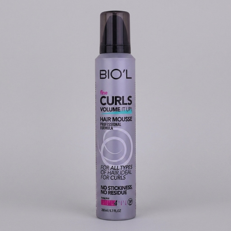 موس مو بیول مدل 4 FINE CURLS مناسب موهای فر حجم 200 میلی لیتر