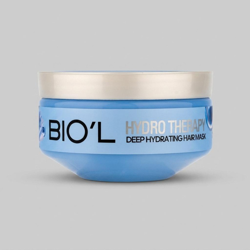 ماسک مو نرم کننده بیول مدل HYDRO THERAPY مناسب برای انواع مو حجم 220 میلی لیتر