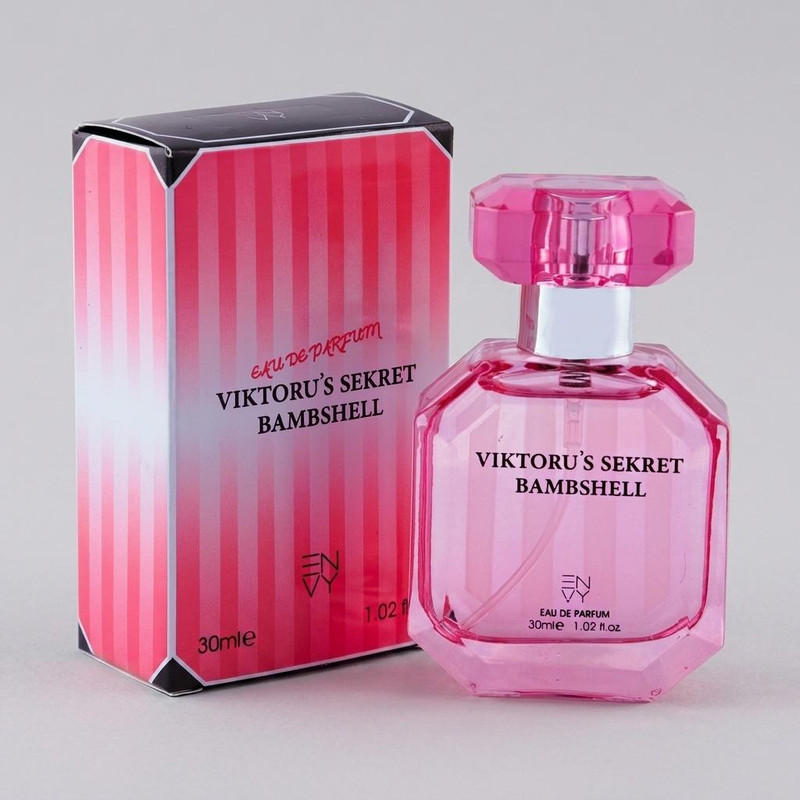 عطر جیبی زنانه ان وی مدل ویکتوریا سکرت بامب شل حجم 30 میلی لیتر