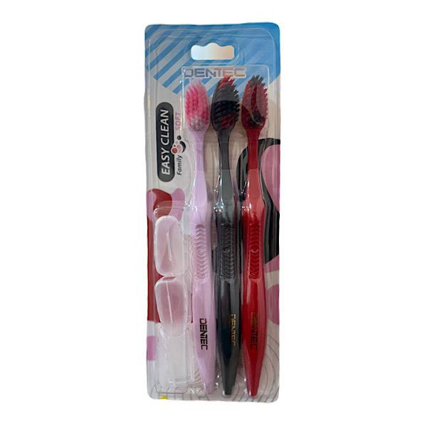 مسواک دن تک مدل CT-Easy Clean Family بسته 3عددی