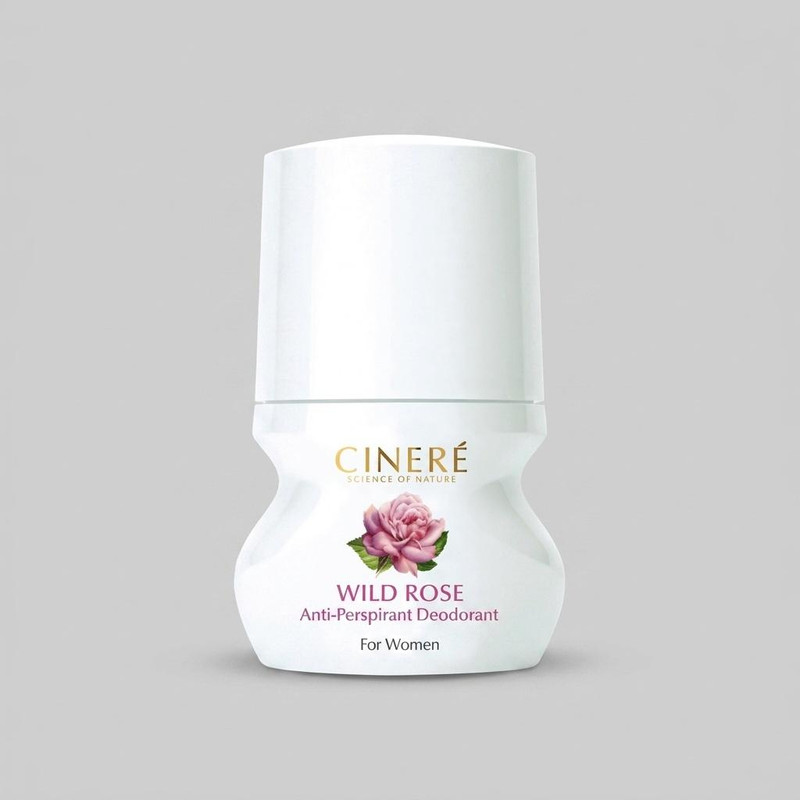 رول ضد تعریق زنانه سینره با رایحه گل WILD ROSE حجم 50 میلی لیتر